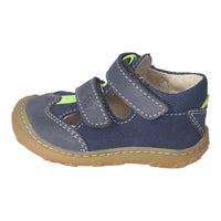 1 x RAW Customer Returns RICOSTA boys velcro shoes EBI, children s first walking shoes, width medium, loose insole, street shoes, casual shoes, nautic 170 , 25 EU - RRP €62.5