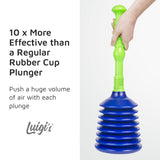 1 x RAW Customer Returns Luigi s heavy-duty drain cleaner with large bell effective for kitchens, bathrooms, pipes. Plunger, drain fairy, drain suction bell - powerful solutions for smooth cleaning. - RRP €19.99