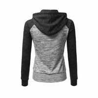 1 x RAW Customer Returns Newbestyle jacket women s sweat jacket hoodie sweatshirt jacket sweater tops hoodie dark grey, small  - RRP €38.3