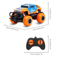 1 x RAW Customer Returns Pup Go Remote Control Car for Kids, Strong, Fast and Sensitive for 3-7 Years Old Boys, Turkish RC Toy for Toddler, Small Racing Car, Best Gift for Birthday Orange  - RRP €17.45