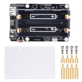 1 x RAW Customer Returns GeeekPi Raspberry Pi UPS V5 Power Supply Uninterruptible UPS Hat,Support 18650 Battery Charger Power Bank Power Management Expansion Board 5V for Raspberry Pi 4B 3B 3B 2B B B A A - RRP €40.33