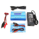 1 x RAW Customer Returns DEWIN Lipo Charger Balancer, B6 80W Digital LCD Balance Charger Discharger for Parallel Charging of Li-Po Li-Ion Li-Fe NiMH NiCd Pb Batteries EU Plug - RRP €40.99