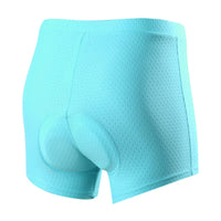 1 x RAW Customer Returns Souke Sports Women s Cycling Underwear 3D Padded Breathable Cycling Underwear Short Light Blue - XXL - RRP €19.79