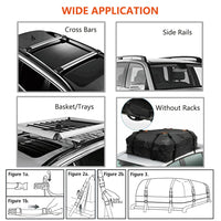 1 x RAW Customer Returns F Fellie Cover Foldable Roof Box Car Roof Bag 443L Car Roof Case Luggage Box Waterproof Portable Roof Boxes Roof Rack Bag for Travel and Luggage Transport, 15.6 Cubic Feet, Black - RRP €67.55