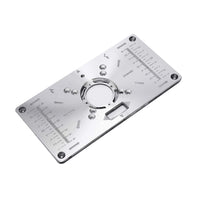 1 x RAW Customer Returns KATSU aluminum milling table top - RRP €15.77