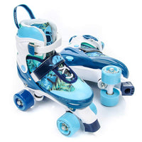 1 x RAW Customer Returns meteor retro roller skates disco roller skate like in the 80s youth roller shoes children quad skate 5 different color variations inline skates adjustable size of the shoe - RRP €45.37