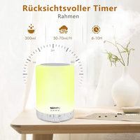 1 x RAW Customer Returns Aroma Diffuser, 300ML Quiet Ultrasonic Humidifier Fragrance Oil Diffuser, Waterless Automatic Shut-Off, with 7 Colors LED, BPA-Free Aromatherapy Fragrances Humidifier for Room, Office, Yoga, Spa, etc. - RRP €28.13