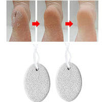 2 x Brand New Natural Pumice Stone Pieces,2pcs Pedicure Foot Care Tool Softens Foot Skin Natural Pumice Stone Pedicure Natural Callus Remover for Removing Dead Skin - RRP €38.4