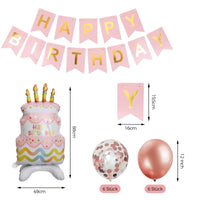 7 x Brand New VIKY Balloons Birthday Decoration Set, Birthday Decoration Happy Birthday Garland, Party Decoration Birthday Set with Happy Birthday Decoration Banner, Happy Birthday Balloon for Birthday Decoration - RRP €134.4