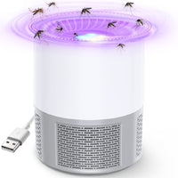 1 x RAW Customer Returns Electric Insect Killer, UV Mosquito Lamp Fly Trap Indoor Mosquito Trap Mosquito Repellent, USB Mosquito Repellent Portable Fly Traps for Bedroom, Living Room Office, Kitchen and Camping - RRP €19.15