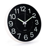 1 x RAW Customer Returns APIELE 12 Silent Glow-in-The-Dark Wall Clock, No Ticking, No Timekeeping Glow-in-The-Dark Wall Clock for Living Room, Kitchen, Office and Bedroom - RRP €19.12