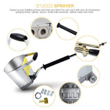 1 x RAW Customer Returns Plastering machine Plastering gun Plastering machine Mortar sprayer Spraying device Plastering machine Plastering gun Funnel gun Mortar Plastering thrower Mortar sprayer - RRP €60.2