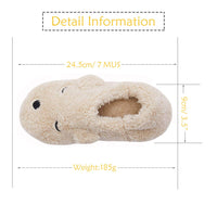 1 x Brand New iHomey Women Slippers with Plush Fleece Fuzzy Cartoon Animal Non-Slip Slippers for Winter Home - RRP €60.0