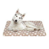 7 x Brand New EMPSIGN dog bed, dog cushion suitable for cages, dog mat with removable and washable cover for large, medium-sized dogs, dog bed waterproof L 91x61cm, 6.6cm height, beige - RRP €142.8