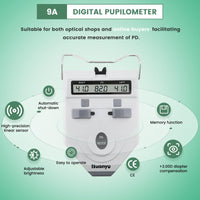 1 x RAW Customer Returns Huanyu Digital Optical PD Pupilometro Pupil Optical Measurement Optical Instrument CE Approved LY-9A  - RRP €136.72