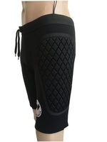 1 x RAW Customer Returns Walter Goalkeeper Shorts, Impact Model, with Side Protections, Black Color Black, XS  - RRP €34.33