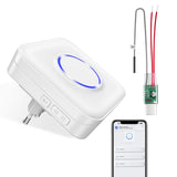 1 x RAW Customer Returns BITIWEND radio signal forwarding WiFi radio extension set doorbell and gong forwarding radio converter compatible with smartphone app for existing bell systems built-in transmitter 3-24V AC DC  - RRP €50.41