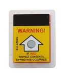 1 x RAW Customer Returns Pawleso tipping indicators 10 pieces, self-adhesive tipping indicators with serial number, tamper-proof, warning sticker with indicator for tipping-sensitive goods, parcels, transport monitoring - RRP €27.54