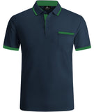 1 x RAW Customer Returns LLdress Men s Short Sleeve Polo Shirt Breathable Quick-drying T-Shirt Leisure Sport Summer Polo Shirts Men Button Down Polo Shirt - RRP €33.26