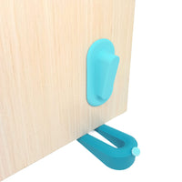 1 x Brand New Door wedge window wedge doorjammer self-protection for women door blocker window stopper door stopper wedge burglary protection rubber wedge when ventilating door wedges non-slip blue  - RRP €24.0