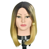 1 x RAW Customer Returns Mannequin Head Female Without Hair Professional Training Head for Wig Making and Wig Display  - RRP €22.42