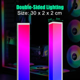 1 x RAW Customer Returns PC 30cm LED Strip GIM RGB strip for PC housing gaming computer accessories lighting To be attached magnetically to the case Aura stripes For decorating the chassis - RRP €17.99