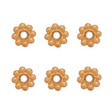 1 x RAW Customer Returns Craftdady 300pcs Tibetan Gold Color Alloy Spacer Beads, Flower Shaped Beads for Jewelry Making, 5x1.5mm, 1mm Hole - RRP €9.02