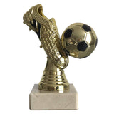 1 x RAW Customer Returns Larius Group Football Golden Shoe Trophy Football Cup Honorary Award Top Scorer Without Text  - RRP €17.04