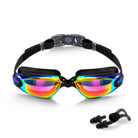 30 x Brand New ZINUU Swimming Goggles for Men Women - Swimming Goggles Swimming Goggles for Adults Children Juniors, Anti Fog UV Swimming Goggles with Nose Clip and Earplugs Black  - RRP €419.7