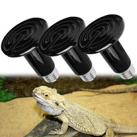 3 x Brand New Select Zone 3 PCS Ceramic Reptile Heat Lamp E27 Heat Radiator As Heater for Reptiles Turtle Lizard, 220-230V - RRP €57.45