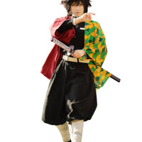 1 x RAW Customer Returns CR ROLECOS Giyuu Tomioka cosplay girl costume Anime Demon Slayer giyuu tomioka cosplay Full Set Halloween XXL - RRP €62.88