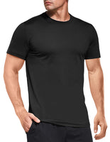 1 x RAW Customer Returns Pack of 3 sports t-shirts for men, short sleeve, quick-drying, breathable functional shirt, running shirt, summer sports shirt for men, sports shirt, fitness shirt, training shirt, running shirts - RRP €30.99