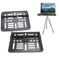 1 x RAW Customer Returns koolehaoda Projector Tray Holder Laptop Stand, for 1 4 -3 8 Tripod Bracket Mounting and Arca Compatible Ball Head - RRP €38.96