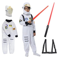 17 x Brand New ZUCOS Boys Astronaut Costume Children Role Play Space Pilot Suit Child Halloween Birthday Christmas 3-4 years - RRP €346.8