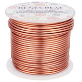 1 x RAW Customer Returns BENECREAT 2mm Aluminum Wire 30m Long 100 Feet Anodized Jewelry Craft Making Beading Floral Colored Aluminum Craft Wire - Copper - RRP €14.39