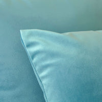 1 x RAW Customer Returns MIULEE Pack of 2, Pure Soft Decorative Sofa Cushion Cover Pillow Case Set Pillow Case for Sofa Bedroom Car Teal 18 x 18 inch 45 x 45 cm - RRP €15.99