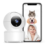 1 x RAW Customer Returns GT HITGX 2K HD baby monitor with camera WiFi surveillance camera indoor video surveillance alarm system house security camera monitoring pet camera with app 2-way audio motion detector night vision camera - RRP €20.16