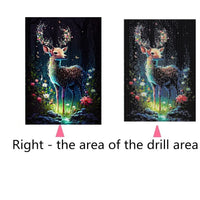 2 x Brand New Diamond Painting Set, Diamond Painting Set, Rhinestone Embroidery Painting, Painting Kit for Adults, Kids, Home Decor, Wall Decor - Deer A - RRP €38.4