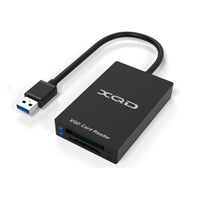 1 x RAW Customer Returns XQD SD card reader USB 3.0 xqd card reader with parallel reading function for SD, Sony G and M series, Lexar XQD cards - RRP €24.19