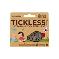 1 x RAW Customer Returns Tickless EcoKid - Biodegradable Natural Chemical Free Ultrasonic Tick and Flea Repellent for Kids - Brown - RRP €30.35