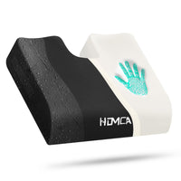 1 x RAW Customer Returns HOMCA Wheelchair Cushion, Orthopedic Coccyx Cushion in Memory Foam, Ergonomic Chair Cushion for Office, Car, Chairs and Sofa, with Waterproof Pillowcase, 40x45x7.5cm - RRP €39.99