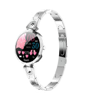 1 x RAW Customer Returns LONGLU Smart Watch for Women, Bluetooth Smartwatch Compatible for iOS, Android, iPhone, Samsung, Fitness Tracker with Heart Rate, Blood Pressure, Waterproof, Pedometer, Sleep Activity Silver  - RRP €79.99