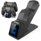 1 x RAW Customer Returns OIVO PS4 Controller Charging Station, Controller Charging Station Charger with 1.8-hour charging chip, PS4 Charger Docking Station for Sony Playstation 4 PS4 Pro PS4 Slim Controller - RRP €17.99