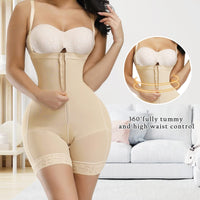 1 x Brand New RoomTour Shapewear Women s Bodysuit Figure-Shaping Tummy Control Body Shaper Strong Shaping 3-Brown L - RRP €27.6