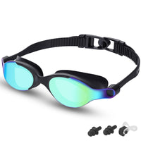 2 x Brand New LEMEGO Swimming Goggles for Men and Women Anti-Fog Anti-Leak UV Protection Clear View Swimming Goggles for Unisex Adults Teens with Earplugs and Nose Clip - RRP €35.98