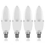 1 x RAW Customer Returns Yiun E14 LED candle lamps, 12W LED candle holder light bulbs 100 watt equivalent, 1200lm, daylight white 6000K, non-dimmable, pack of 4 - RRP €18.88