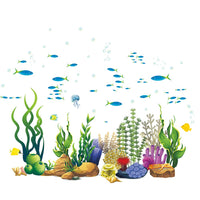 54 x Brand New Under Sea Wall Sticker, Wall Sticker Sea Turtles Wall Sticker Under the Sea Coral Seaweed, Wall Sticker Children s Room Baby Room Bedroom Bathroom Wall Decoration B  - RRP €1101.6