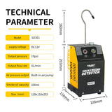 1 x RAW Customer Returns SOLARY EVAP smoke machine - fuel system tester - 12V - yellow - professional diagnostic tool - RRP €112.3