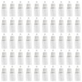 1 x RAW Customer Returns LONHCHI Set of 50 Empty Dropper Vials, 5ml, Refillable and Portable Liquid Bottles, with Removable Cap for Eye Drops Laboratory Liquid - RRP €10.42