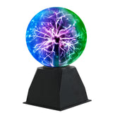 1 x RAW Customer Returns Riserva Magic Plasma Ball 15CM, Sound and Touch Sensitive Plasma Ball Light, Flash Sphere Plasma Lamp, for Decorations, Christmas Gifts, Children s Night Light, Tri-Color Light - RRP €36.98